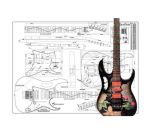 Electric Guitar Technical Drawing At Susan Guthrie Blog