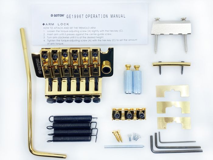 Gotoh GE-1996TG Floyd Rose Tremolo 33mm Gold