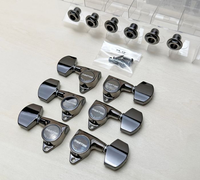 Gotoh SG301-01CK Tuners 3+3 Cosmo Black