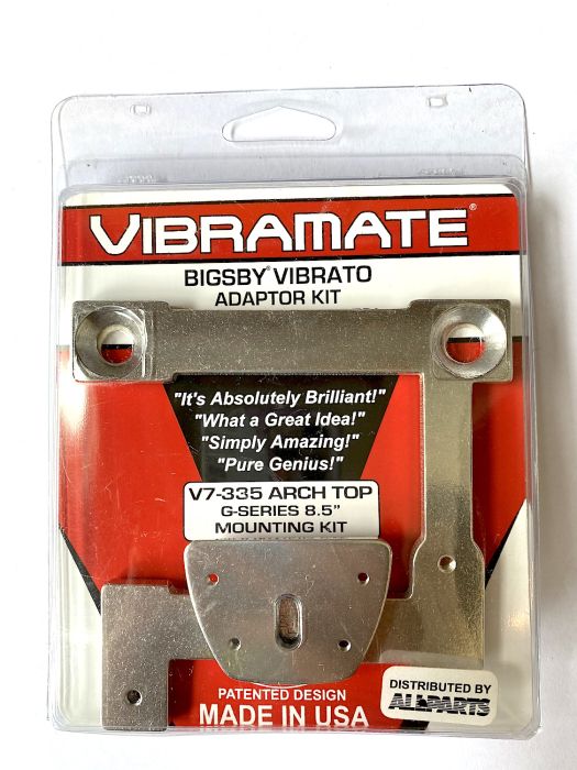 Vibramate V7 Adapter Kit for Bigsby B7 - Nickel - for Gibson