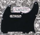 Allparts PG-0562-033 Tele Style Pickguard - Black (B/W/B)