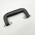 Case Handle - Black Plastic with Metal Fittings