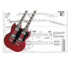Gibson EDS Double-Neck SG Electric Guitar Plan