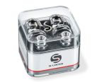 Schaller S-Lock Type Straplocks - Set of 2 Full Assembly - Chrome