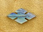 Slotted Diamond Inlay - Paua Abalone