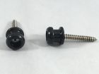 Allparts Endpins for Straplocks - Set of 2 with Screws - Black