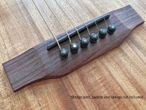 ALS Acoustic Guitar Bridge - Indian Rosewood