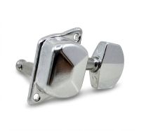 Custom Eagle 516 Economy Diagonal-Mount Tuners 6L Chrome
