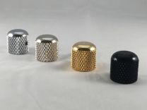 Tele Style Dome Knobs for Solid Shaft Pots