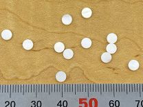 Dot Inlays - Set of 12 - Mother of Pearl 4mm