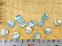 Dot Inlays - Set of 12 - Paua Abalone 8mm