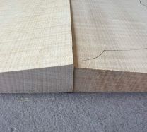 German Maple Violin/Viola/Mandolin Back #93 - AA Grade