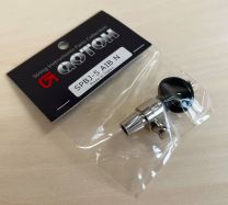Gotoh SPBJ5-AIBN 5th String Banjo Tuner - Nickel with Black Buttons
