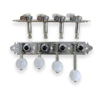 Gotoh MF40-MWN Reverse-Gear F-Style Mandolin Tuners - Nickel