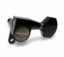 Gotoh SG360-07B Tuners 6-in-Line Black