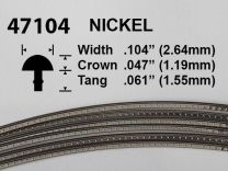 Jescar Nickel Silver Fretwire #47104 - Jumbo Gauge - 1.8 metres
