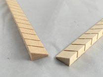 Basswood Kerfed Linings Set - Small Triangle