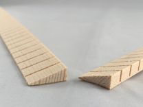 Basswood Kerfed Linings Set - Triangular Profile