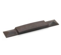 'Pyramid' Guitar Bridge - Ebony - unslotted/undrilled