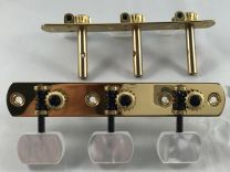 Rubner 100-N-S Slotted-Head Acoustic Guitar Tuners 