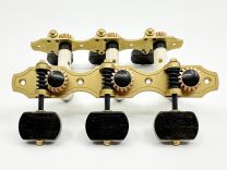 Rubner E110-EH 'El Sonido' Classical Guitar Tuners with Ball-Bearings & Ebony Buttons