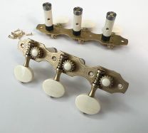 Rubner S140-EBIO Classical Guitar Tuners with Ball-Bearings & Ivoroid Buttons