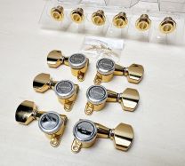 Gotoh SG360-AB07G-MGT Locking Tuners 3+3 Gold