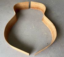 Australian Silky Oak Bent Side Set for an OM Acoustic #01
