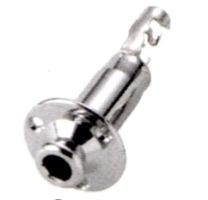 Stereo Endpin Jack with 3 Screws - Chrome