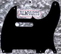 Allparts PG-0560-023 5-Hole Tele Style Pickguard - Black 1-Ply