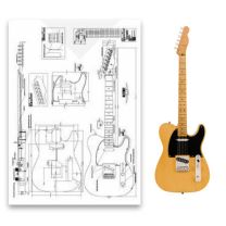 Telecaster-Style Electric Guitar Plan