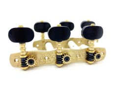 Gotoh 35G1800-EN Classical Guitar Tuners with Ebony Buttons