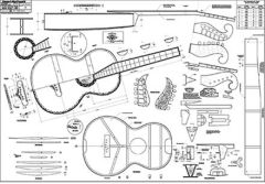 Austro-German Martin Acoustic Guitar Plan