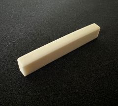 Bone Nut Blank - 5 x 9.5 x 56mm - Partially Shaped