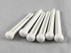 Bridge Pins - Set of 6 - White Plastic