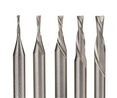 Downcut Inlay Router Bits - Solid Carbide