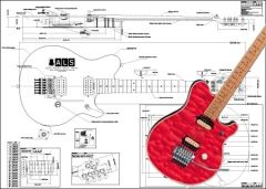 Ernie Ball Van Halen® Style Electric Guitar Plan
