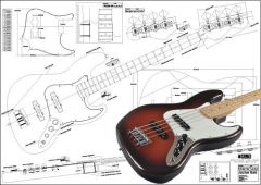 Jazz Bass Hardware & Electronics Kit