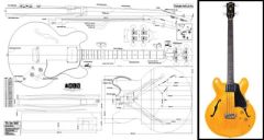 Gibson EB-2 Plan - 335-Style Bass