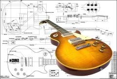 Les Paul '59 Electric Guitar Plan