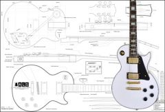 Les Paul Custom Electric Guitar Plan