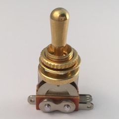 Gotoh Les Paul Style 3-Way Toggle Switch - Gold