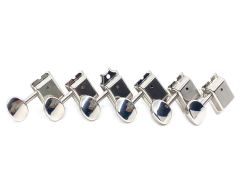 Gotoh Left-Handed SD91-05MN-MG Front Locking Tuners 6 In Line - Nickel