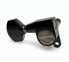 Gotoh Left-Handed SG360-07B-6R Tuners 6-in-Line Black