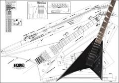 Jackson Randy Rhoads Model Electric Guitar Plan