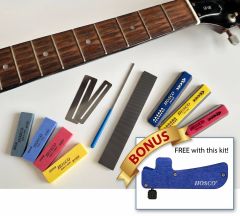 Japanese Fret Dressing Kit - BONUS: Hosco Fret Bender!