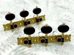 Rubner 330-N-EHO 'El Sonido' Classical Guitar Tuners with Ball-Bearings & Ebony Buttons