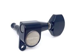 Gotoh SG360-07B Tuners 6-in-Line Black