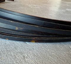11m of Short Lengths - Dark Tortoise Plastic Guitar Binding  - 1.5mm x 6.0mm