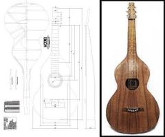 Weissenborn Style One Lap Slide Guitar Plan